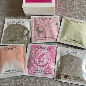 PINROSE Eau de Parfum Fun 6 Pack Petals Perfume/Fragrance Towelettes